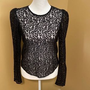 Zara trf Collection Lace Blouse